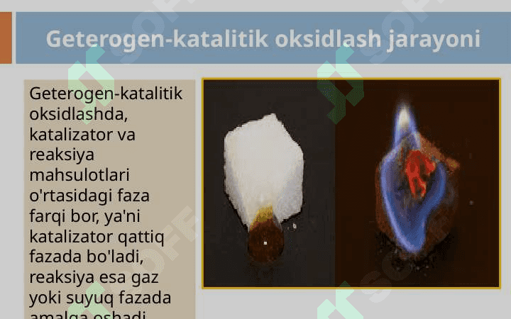 Olefinlarni geterogen-katalitik oksidlash asosida       sintezlash 4