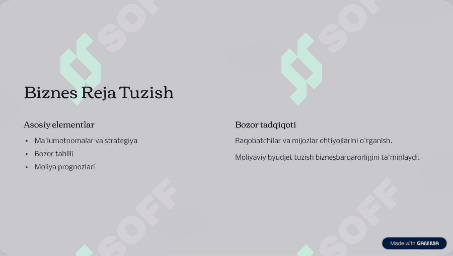 Biznesga xush kelibsiz 3