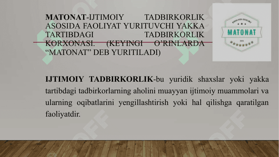Ijtimoiy tadbirkorlikni rivojlantirish 2