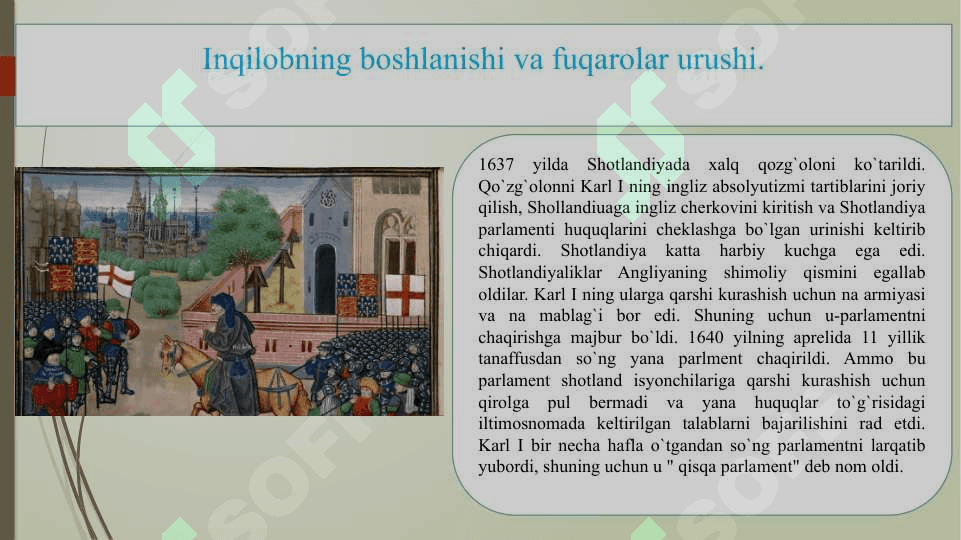 “XVI-XVII asrlarda Angliya” 4