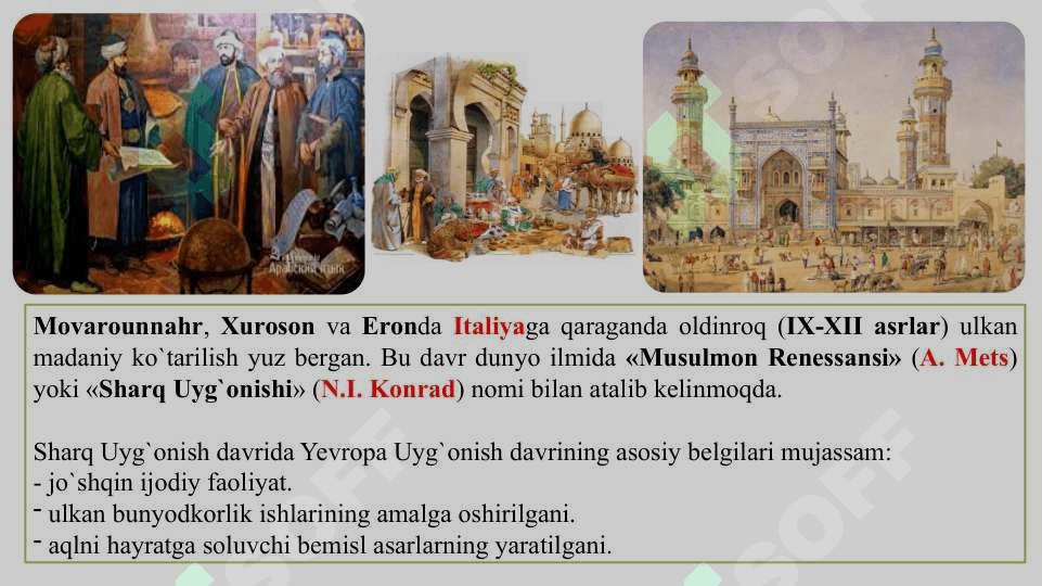 IX-XII asrlarda fan va madaniyatining yuksalishi 3