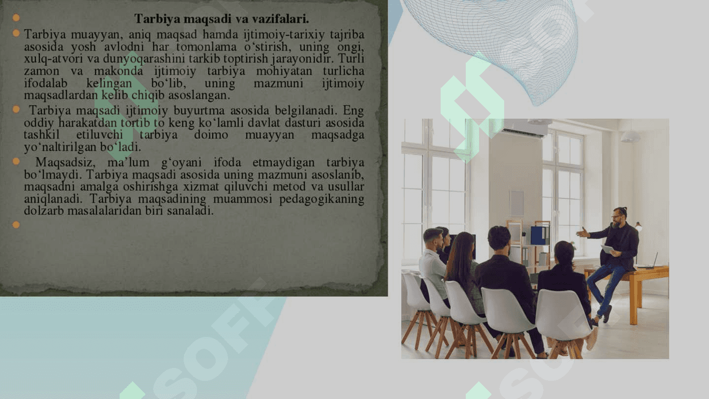 Tarbiya jarayonining shakllari va metodlari 4