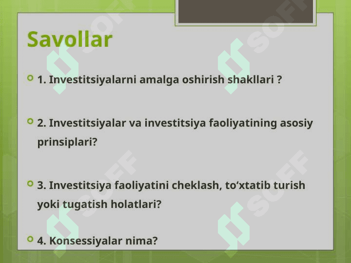Investitsion baholash usullari 5