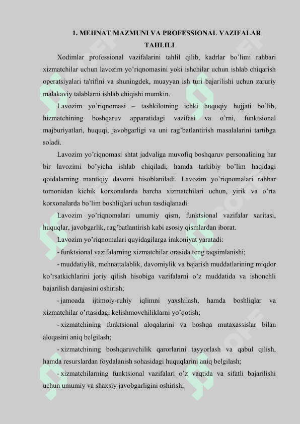 Kadrlarni tanlash usullari va mezonlari 3