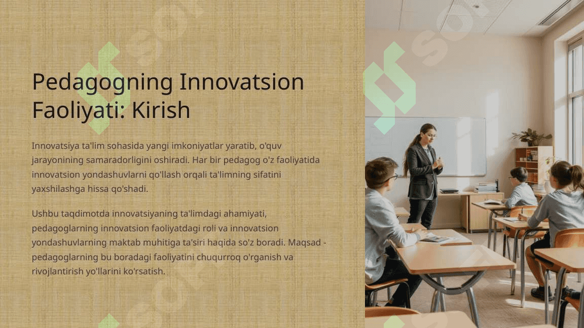 Pedagogning Innovatsion Faoliyati 2