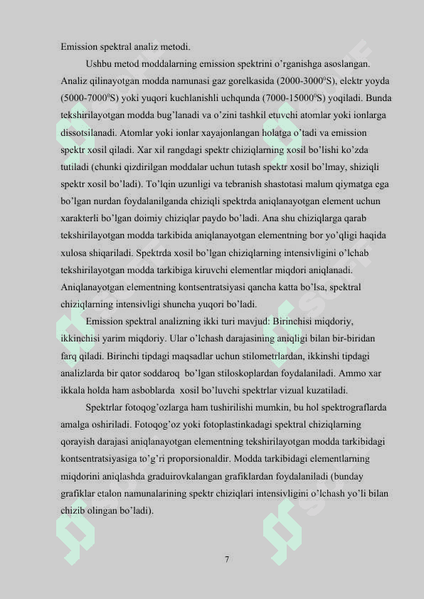 Atom-absorbsion spektrometriya kurs ishi 7