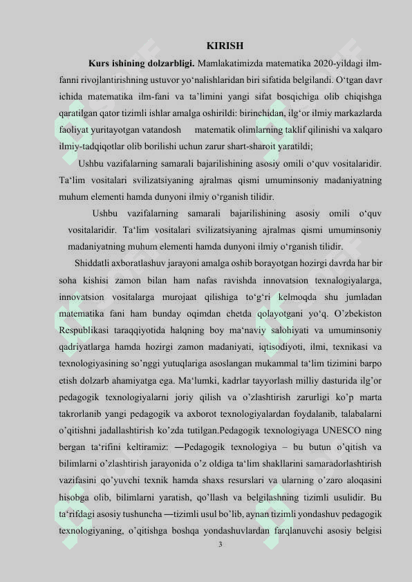 Darajali qatorlarning yaqinlashish sohasi. Koshi Adamer formulasi 3