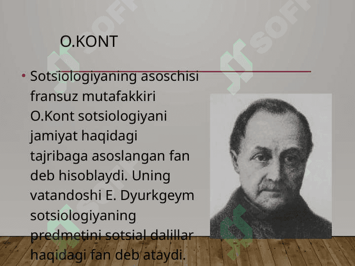 sotsiologiya fani asoschisi 4