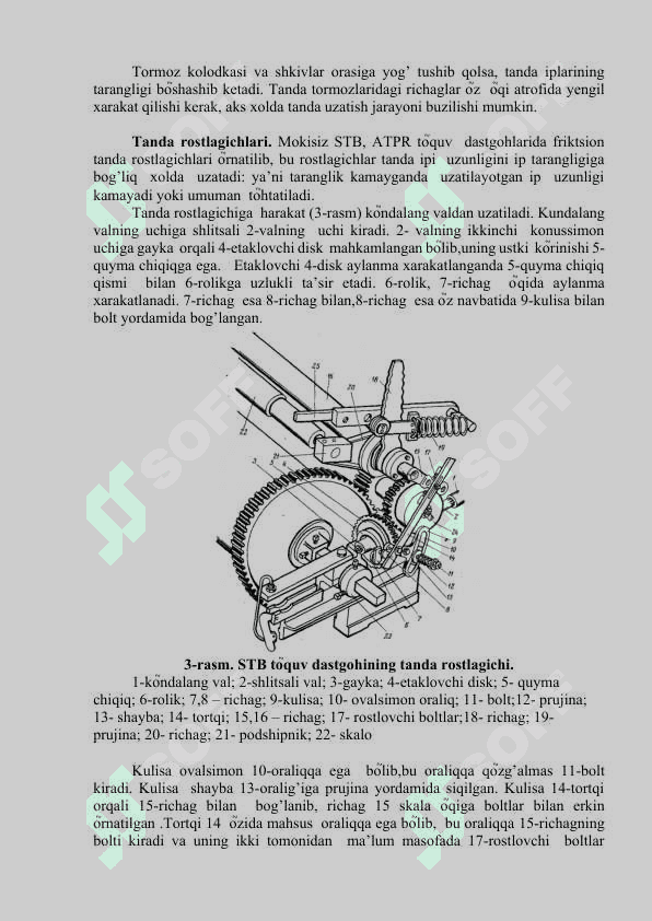 TANDA IPLARINI UZATISH VA TARANGLASH. 4