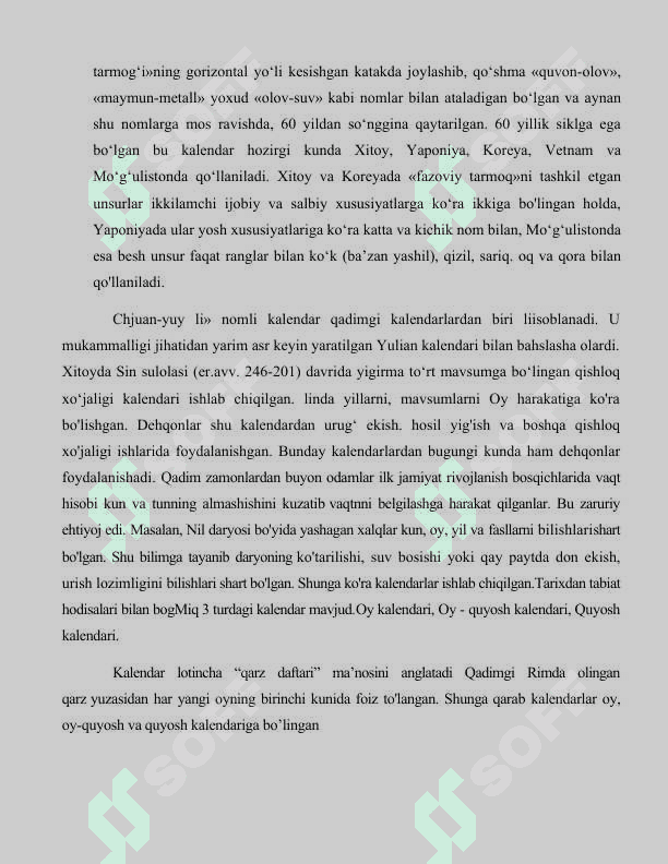 Sharqiy Osiyo mamlakatlari kalendarlaridagi 3