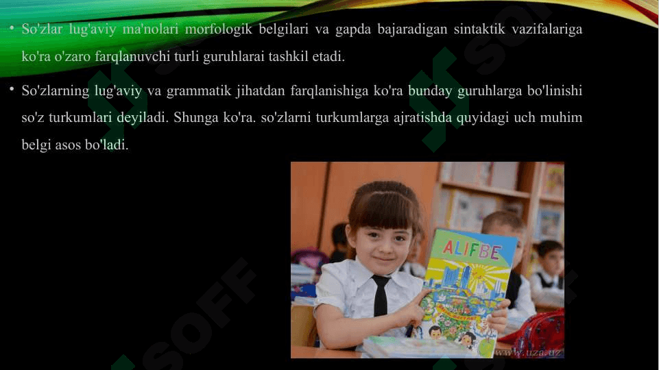 Mustaqil so'z turkumlari 3