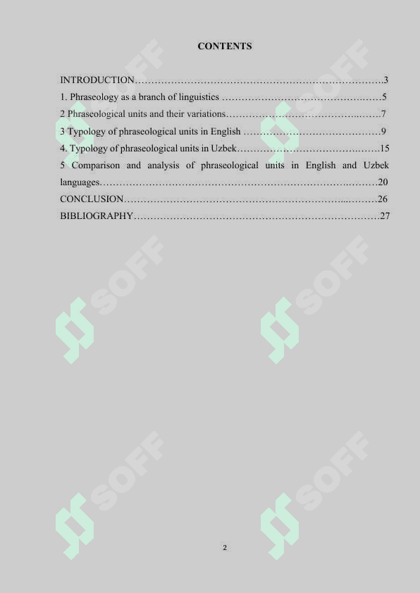 Phraseological Units in English and Uzbek languages 2