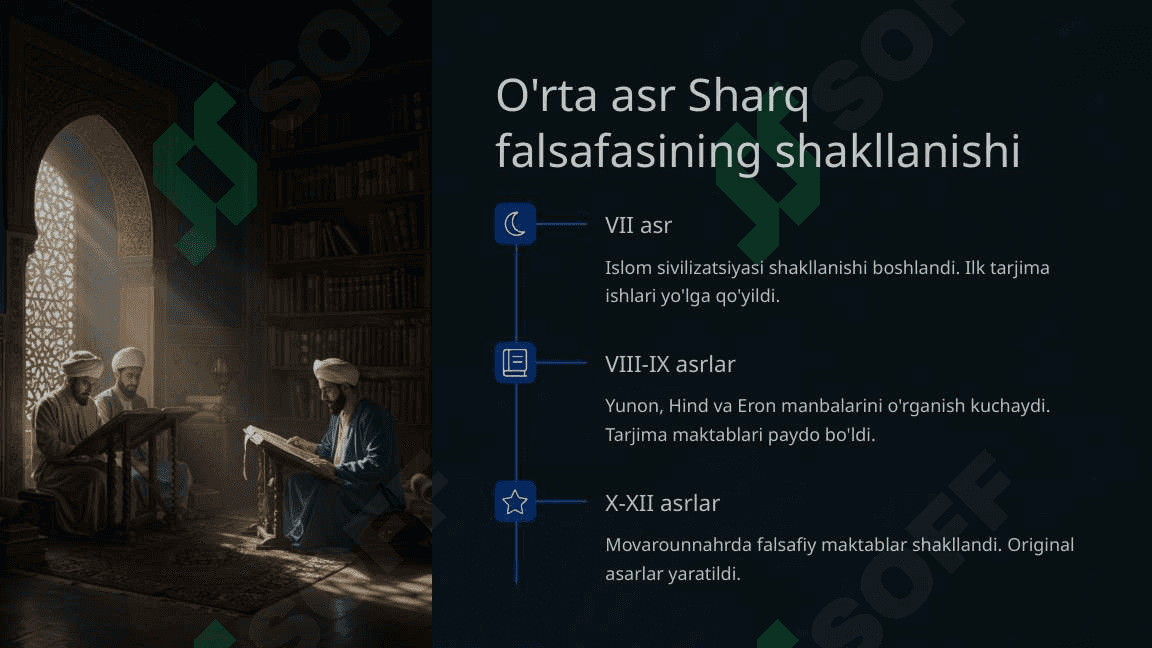O'rta asr Sharq falsafasi va Uyg'onish davri 2