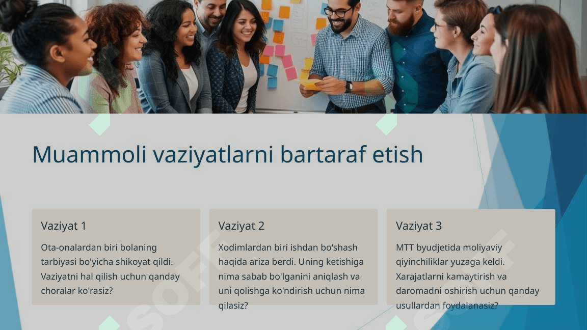 Maktabgacha ta'limni rivojlantirish va moliyaviy ta'minlash 2