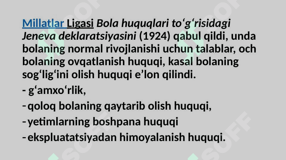 Bola huquqlari to'g'risidagi konvensiya 4