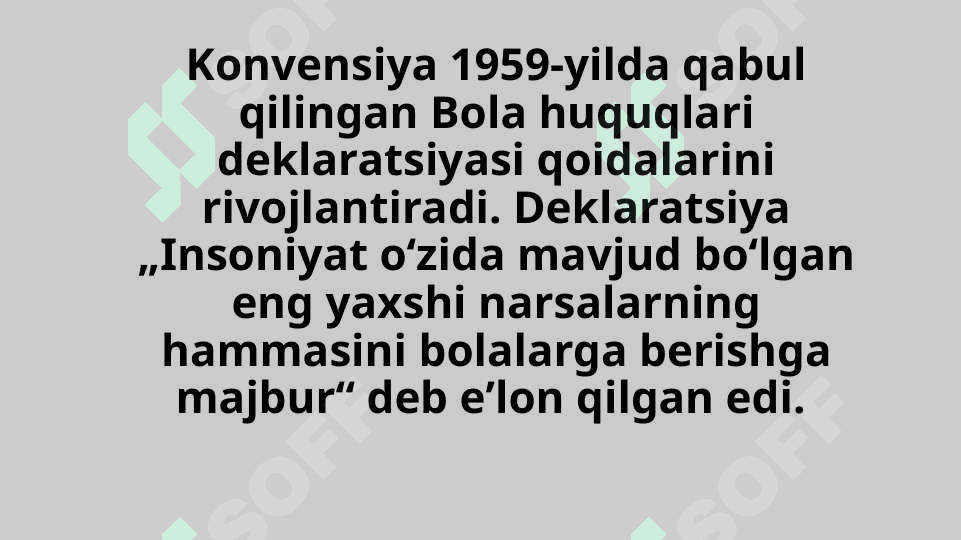 Bola huquqlari to'g'risidagi konvensiya 6