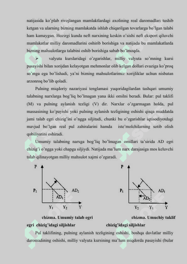 YALPI TALAB - YALPI TAKLIF MODELI 8