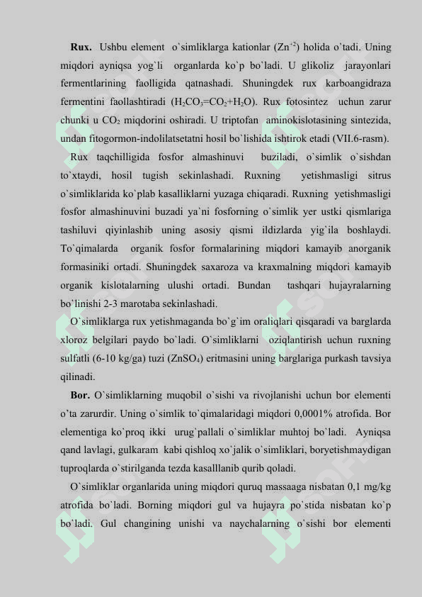 MIKROELEMENTLAR VA ULARNING FIZIOLOGIK AHAMIYATI 1