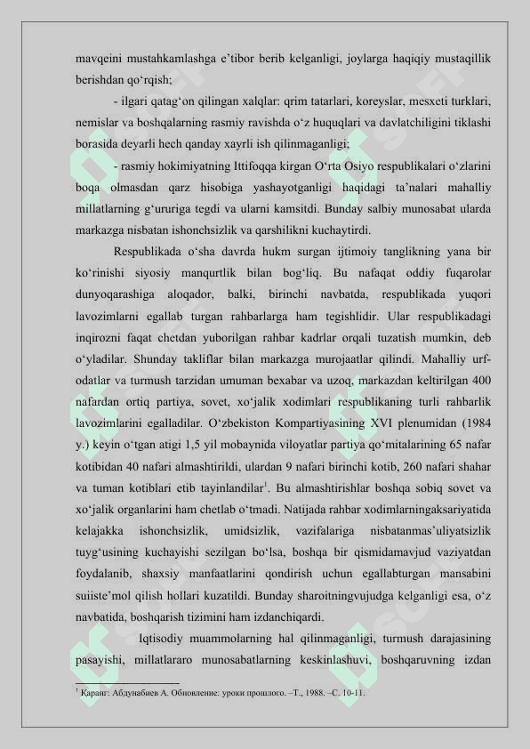 MUSTAQIL O‘ZBEKISTON RESPUBLIKASINING TASHKIL TOPISHI VA UNING TARIXIY AHAMIYATI. 5