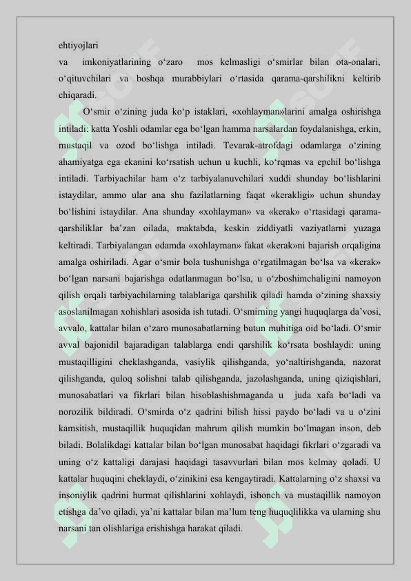 O‘SMIRLIK DAVRIDA PSIXIK RIVOJLANISH XUSUSIYATLARI 6