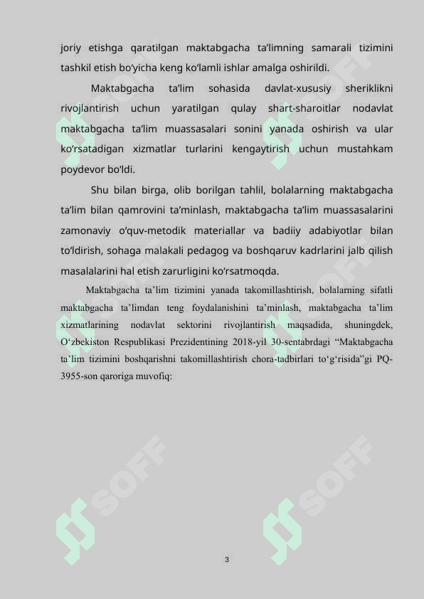 MAKTABGACAHA TA'LIM MUASSASALARI TASHKIL QILISH VA UNGA RAHBARLIK 3