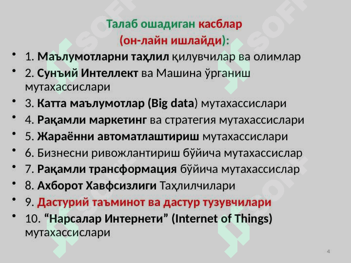 Рақамли инфратузилма 4