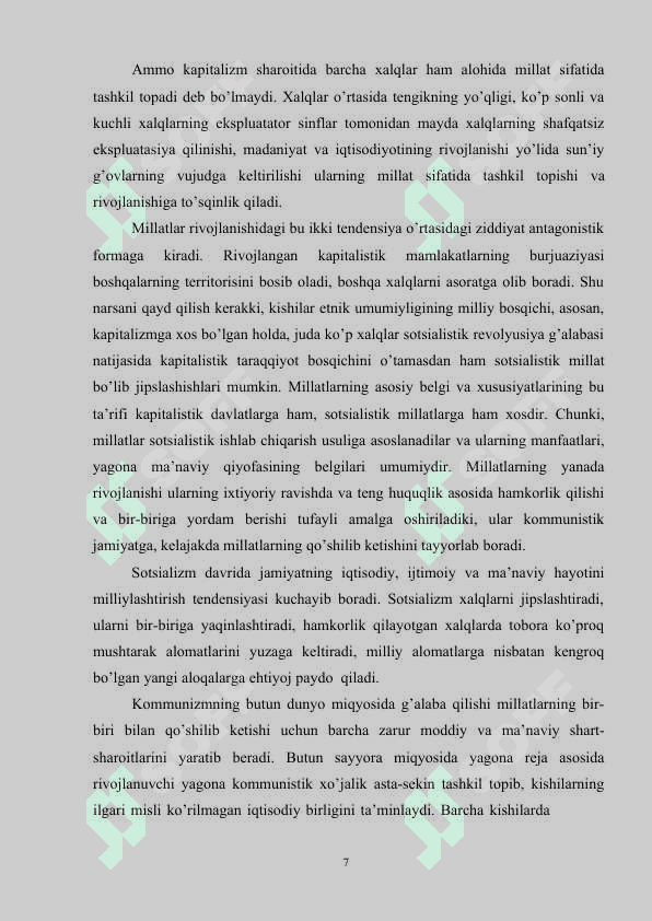 Dunyo xalqlarining tarkibiy tuzulmalari va uning geografik manzarasi 7