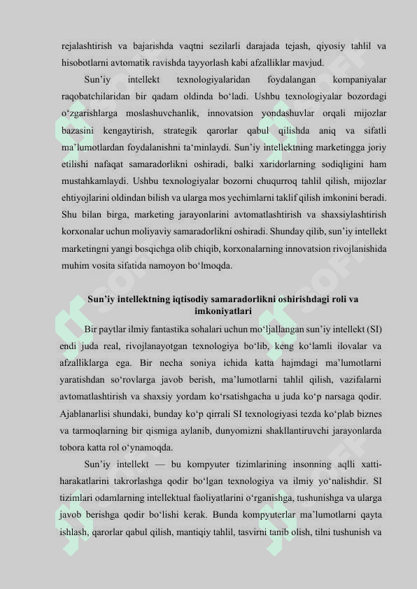 MARKETINGDA SUN’IY INTELLEKT TEXNOLOGIYALARINING ROLI 5