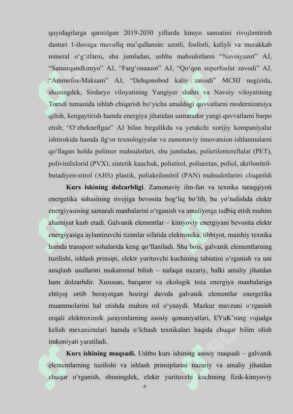 Galvanik elementlar eletr yurituvchi kuchi va uni aniqlash usullari 3