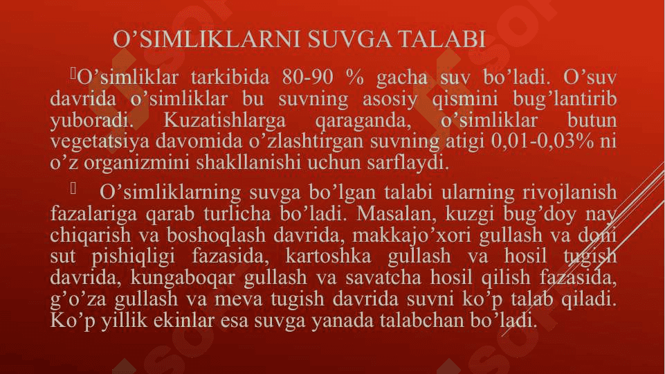 Tuproqning suv shakllari 4