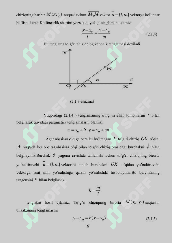 TEKISLIKDA ALMASHTIRISHLAR YORDAMIDA FUNKSIYA GRAFIGINI YASASH kurs ishi 6