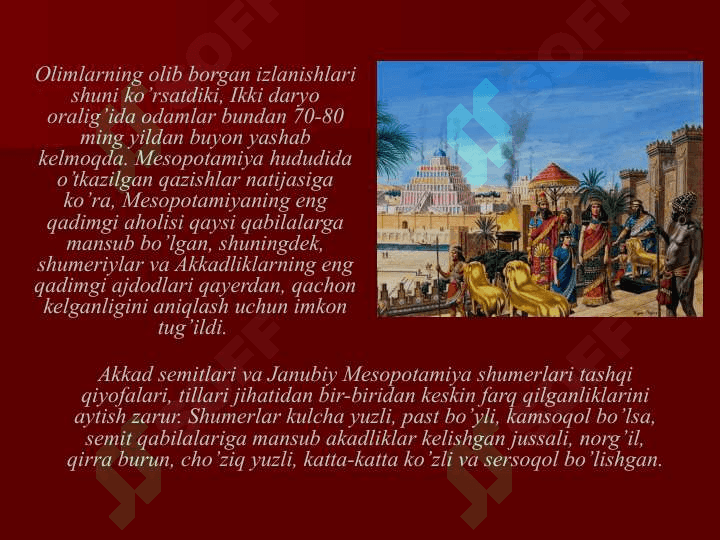 Eng qadimgi Mesopotamiya 6
