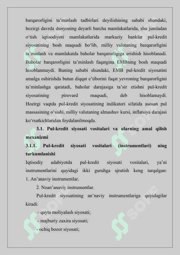 PUL KREDIT SEKTORINING TARKIBI 8
