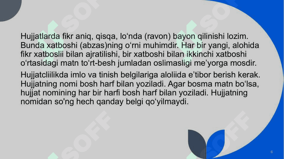 RASMIY USLUB 6