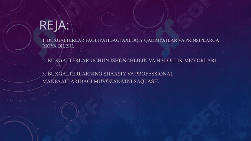 Buxgalterlar professional axloq kodeksi. 2