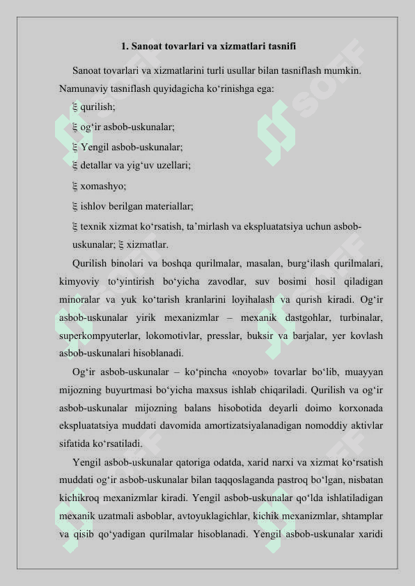TOVAR VA XIZMATLARNING ZAMONAVIY BOZORLARI 3