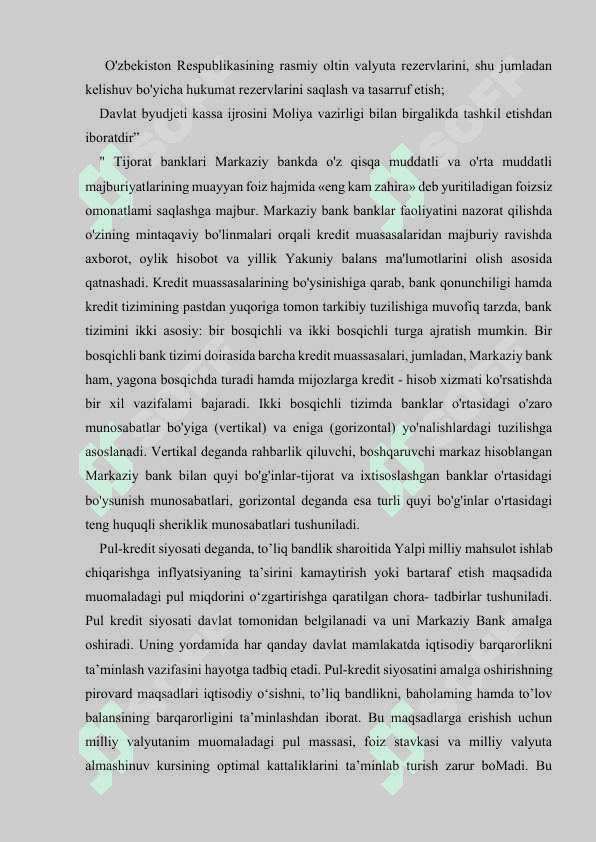 IS-LM modelida byudjet-soliq va pul-kredit siyosati 7