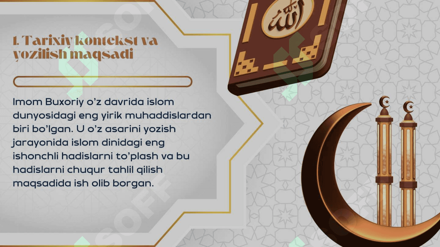 Imom Buxoriyning “Saxihul - Buxoriy” asari falsafiy tahlili 3
