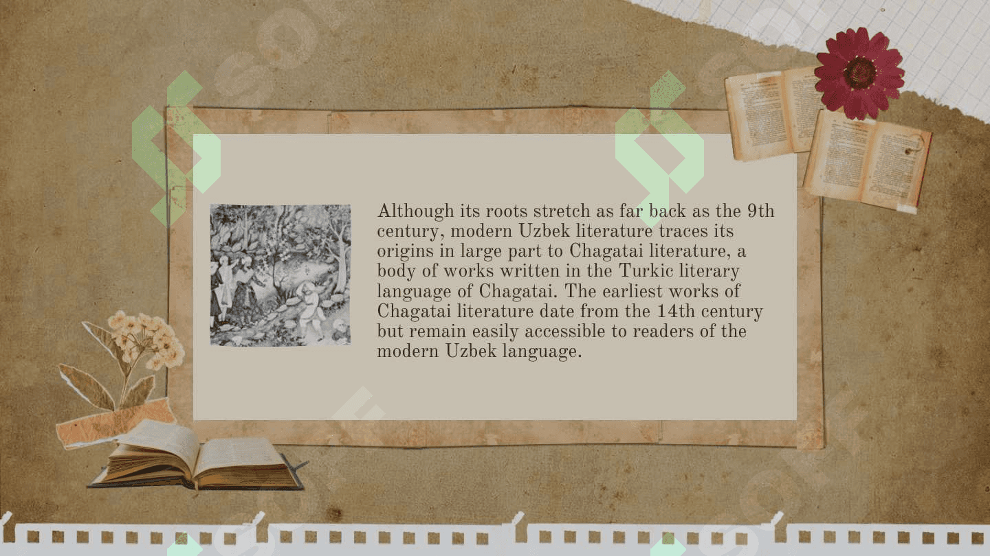 Literary  heritage of Uzbekistan 3