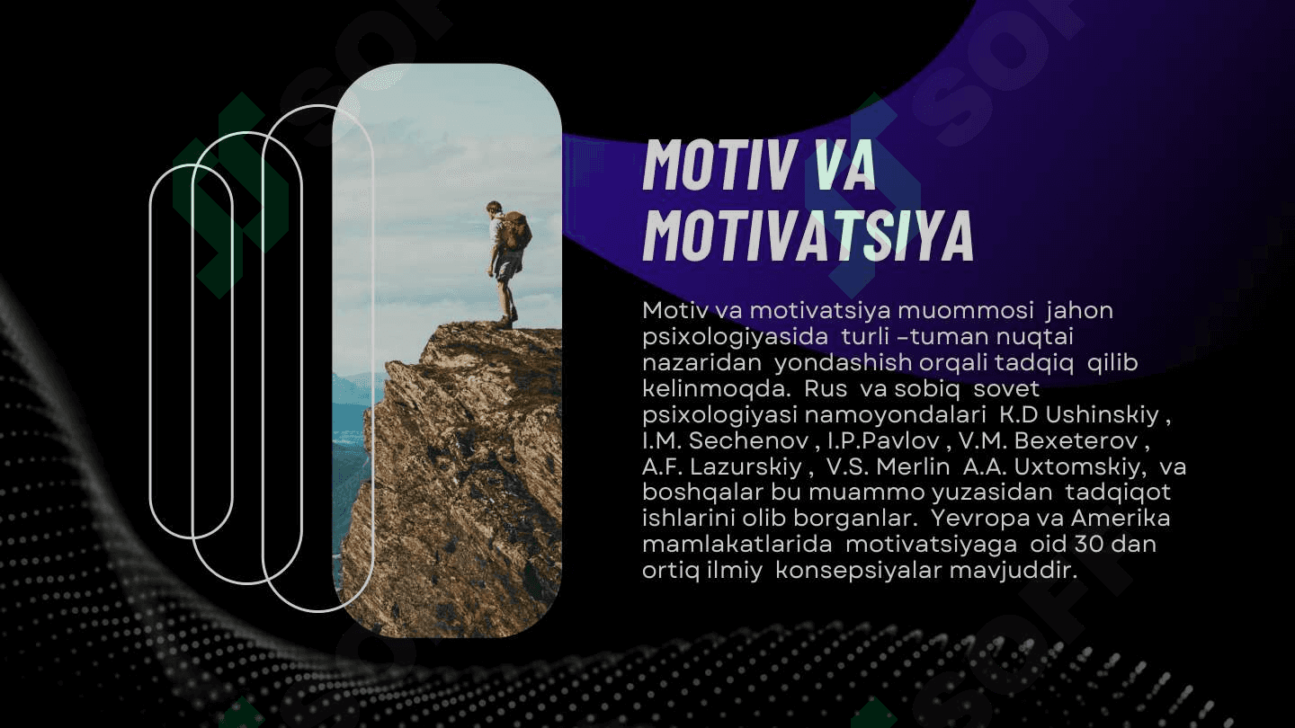 MOTIVATSIYANING O’RGANISHNING ASOSIY YONDASHUVLARI 2