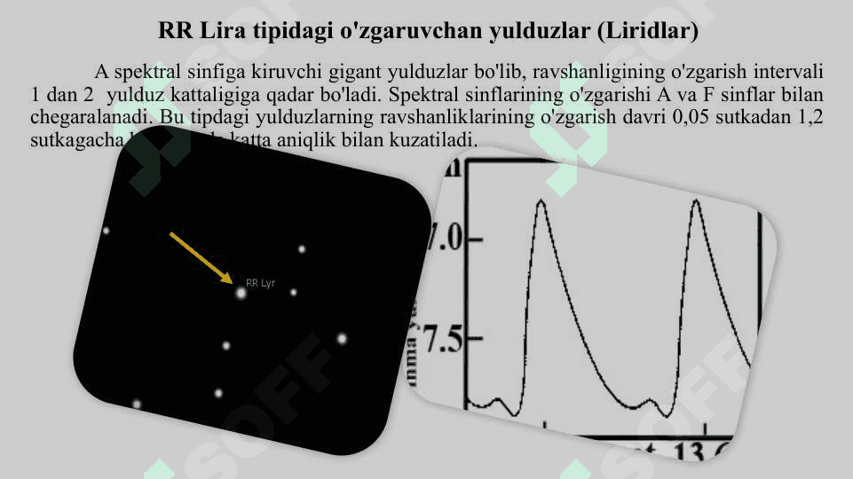 Fizik O‘zgaruvchi Yulduzlar: Sefeidlar, Yangi va O‘ta Yangilar 8