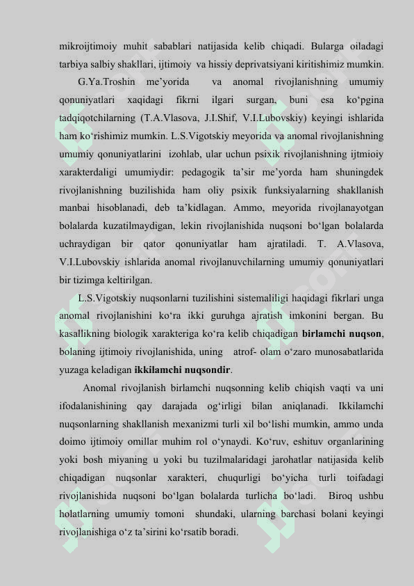 Bolalar ruhiyatini o'rganishning pedagogik asoslari 6