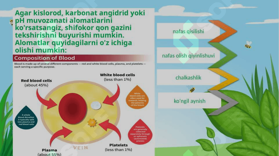 Qonda gazlar miqdorini aniqlashning yangi usullari 7