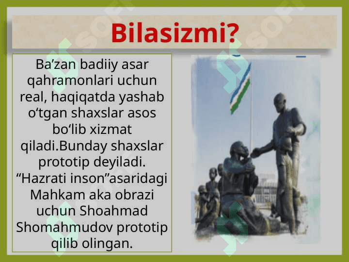 Rahmat Fayziy. “Hazrati inson” 6