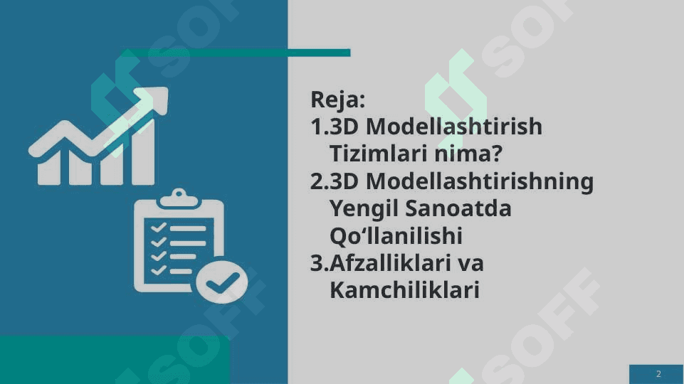 3D modellashtirish tizimlari haqida ma'lumot 2