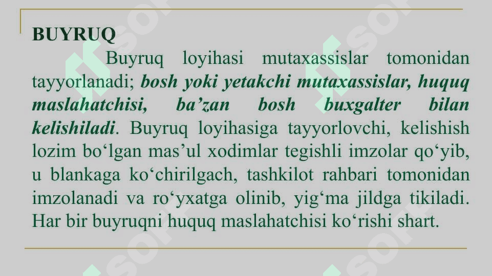 Farmoyish hujjatlari 5