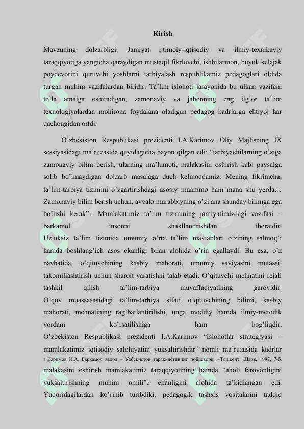 Tarbiyalanuvchilarning bilim ko’nikma malakalarini tashxis etish 2
