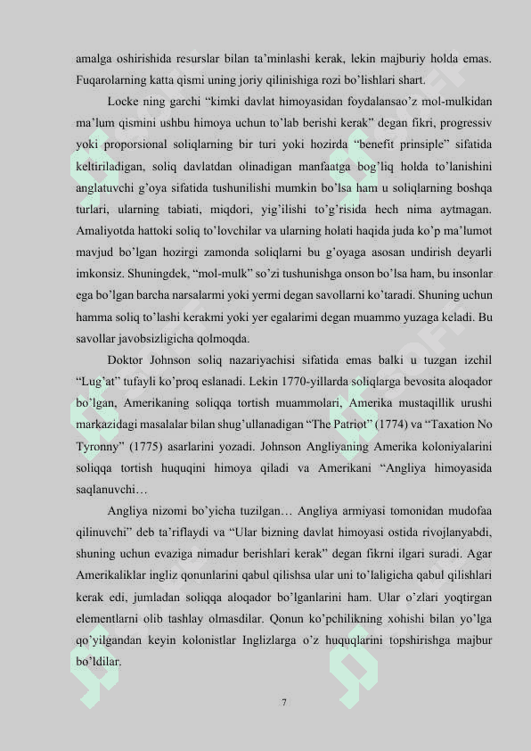 Oʻzbekiston Respublikasi soliq tizimi mohiyati va tarkibi 7