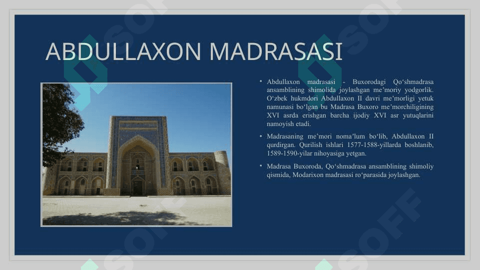 Buxoro xonligida ilm-fan va madaniyat 3