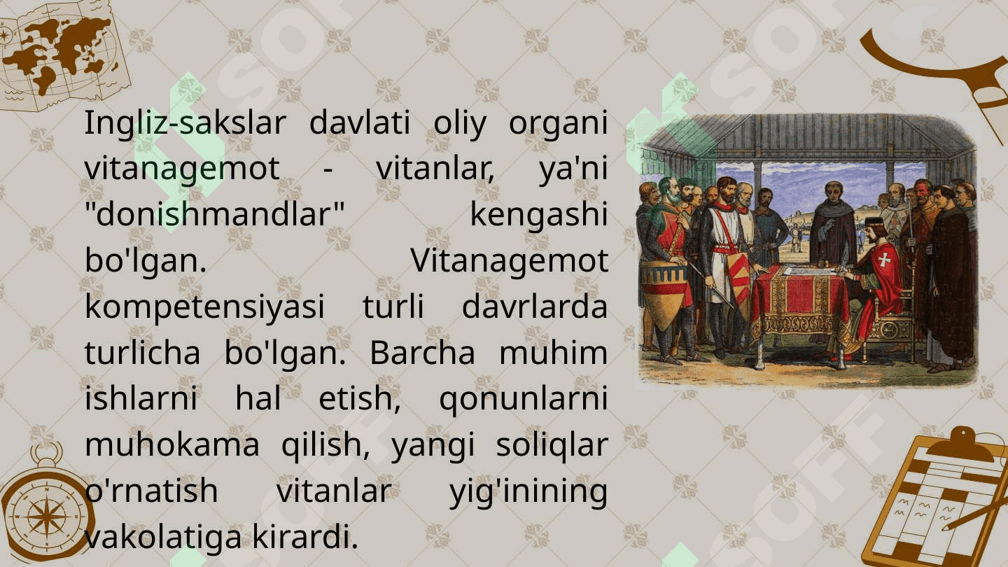 O’rta asrlarda Angliya huquqining asosiy belgilari 6